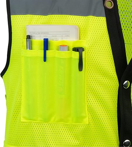 Miniatura 4 de LOHASPRO Safety Vest High Visibility - Mesh Reflective Vest with Pockets for Men & Women - ANSIISEA Standards