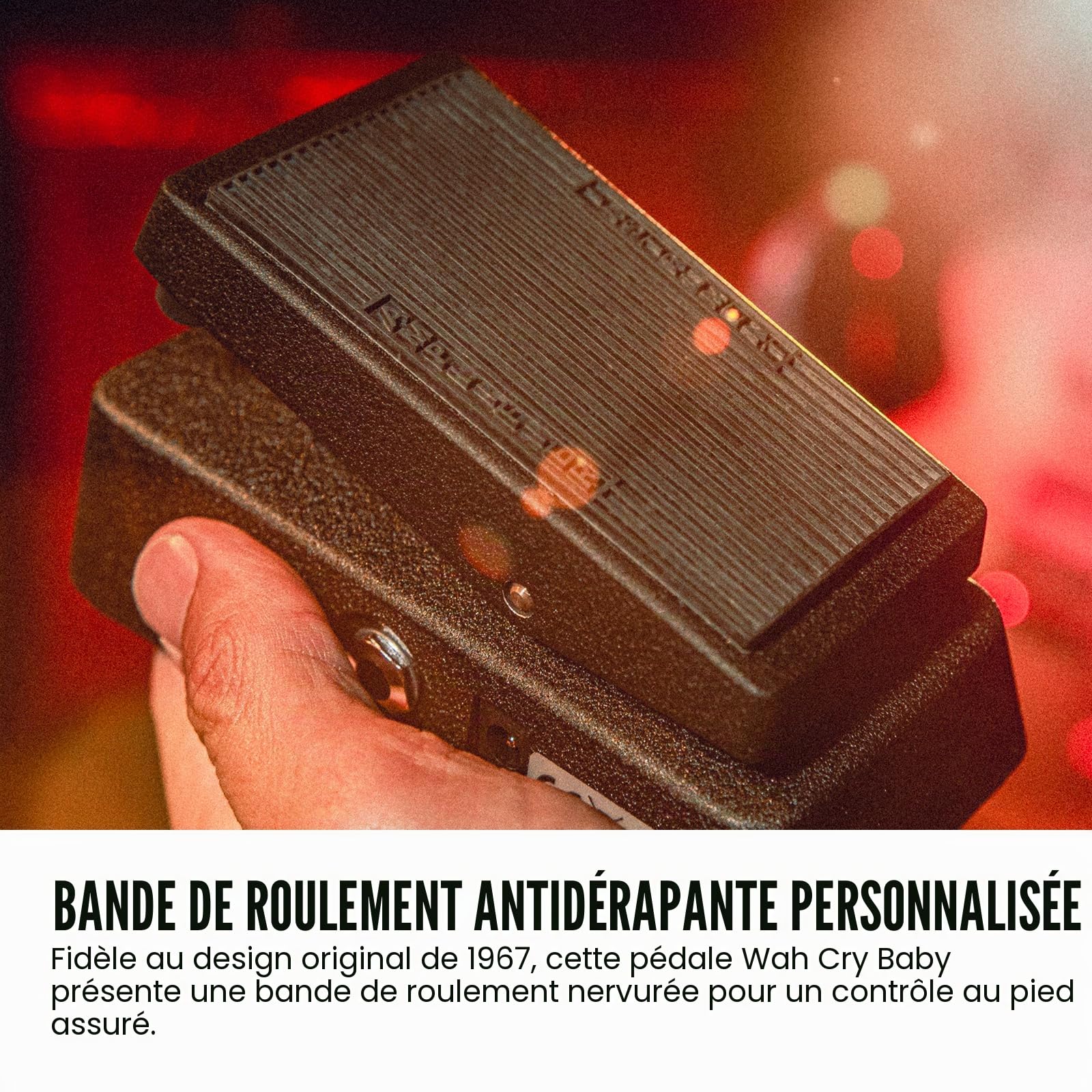JIM DUNLOP - CBM535Q - Cry Baby Cry Baby Q Mini Noir