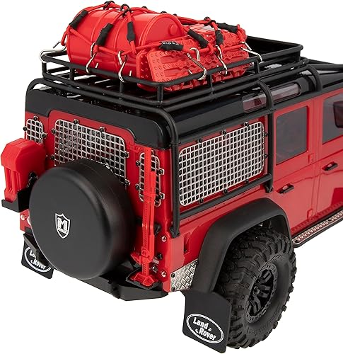 Miniatura 5 de MEUS RACING TRX4M actualiza la red protectora de malla metálica para TRX4M Defender Bronco K10 F150 1/18 RC Crawler Car.