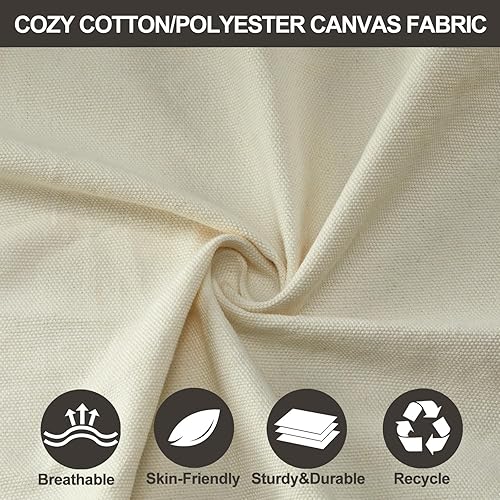 Miniatura 5 de CHULIM - Hamaca doble brasileña con correas para árboles, extragrande de 240x160cm, hamaca para 2 personas para patio trasero, exterior e interior,