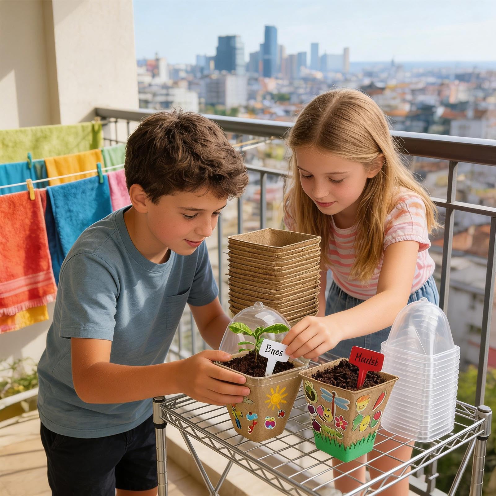 Kit De Plantación Para Niños Juego De Jardinería STEM