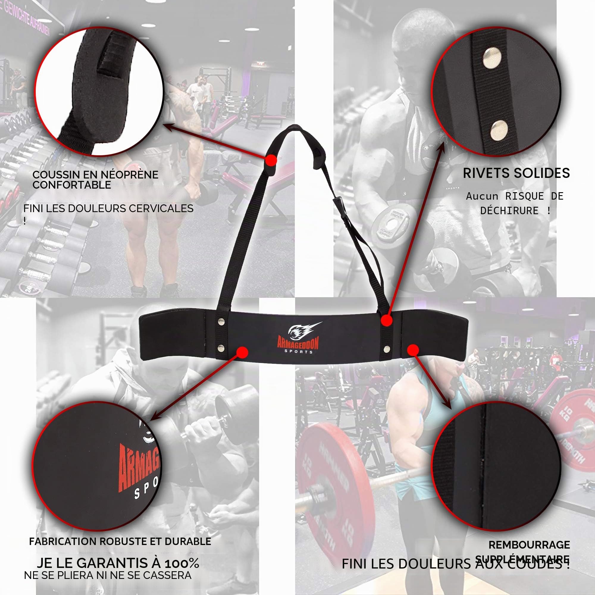 Arm Blaster pour Curl Biceps – Accessoire de Musculation Professionnel pour Entraînement des Bras – Support Ergonomique Réglable pour Homme et Femme – Idéal pour Bodybuilding et Fitness