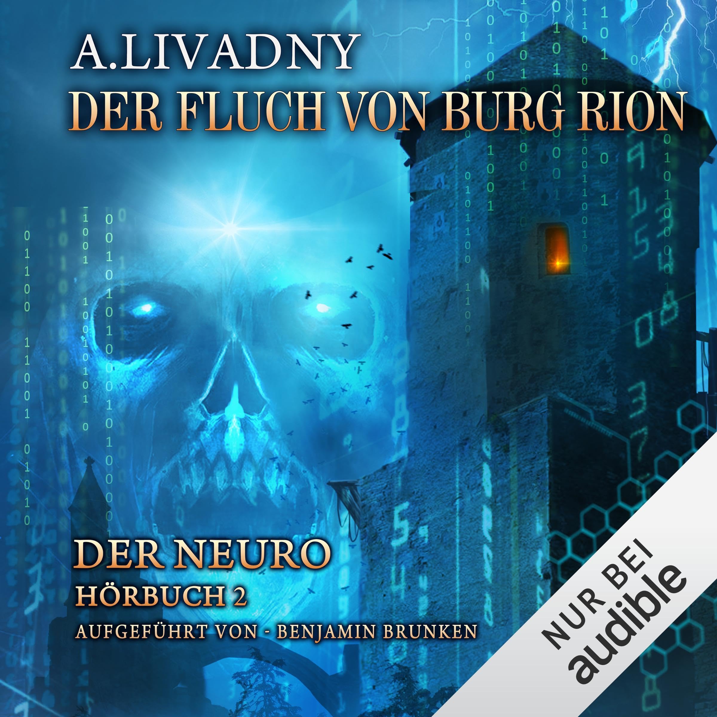 Cover art for Der Fluch von Burg Rion. LitRPG-Serie