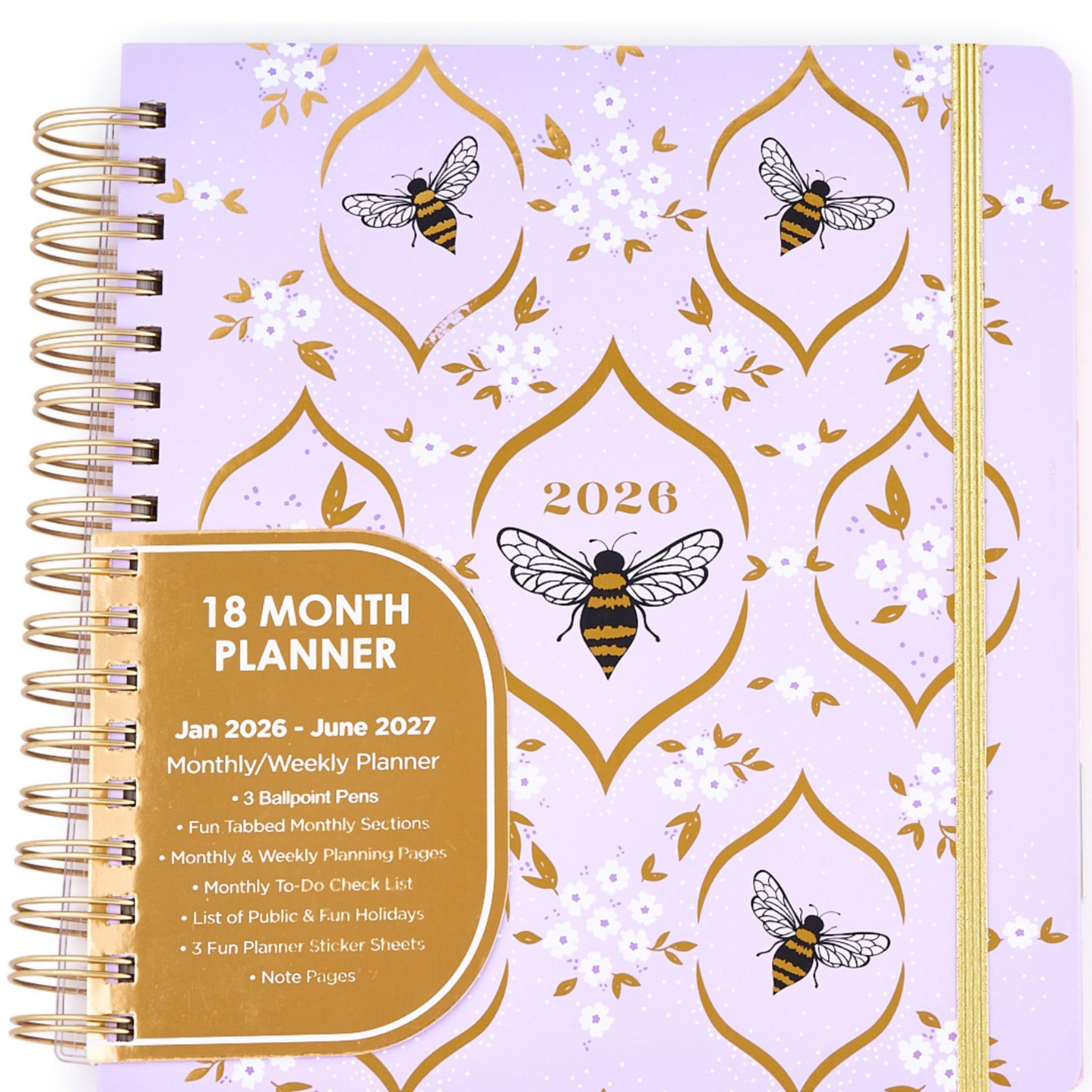 Amazon.com : Votum 18 Month Hard Cover Planners/Calendars 10