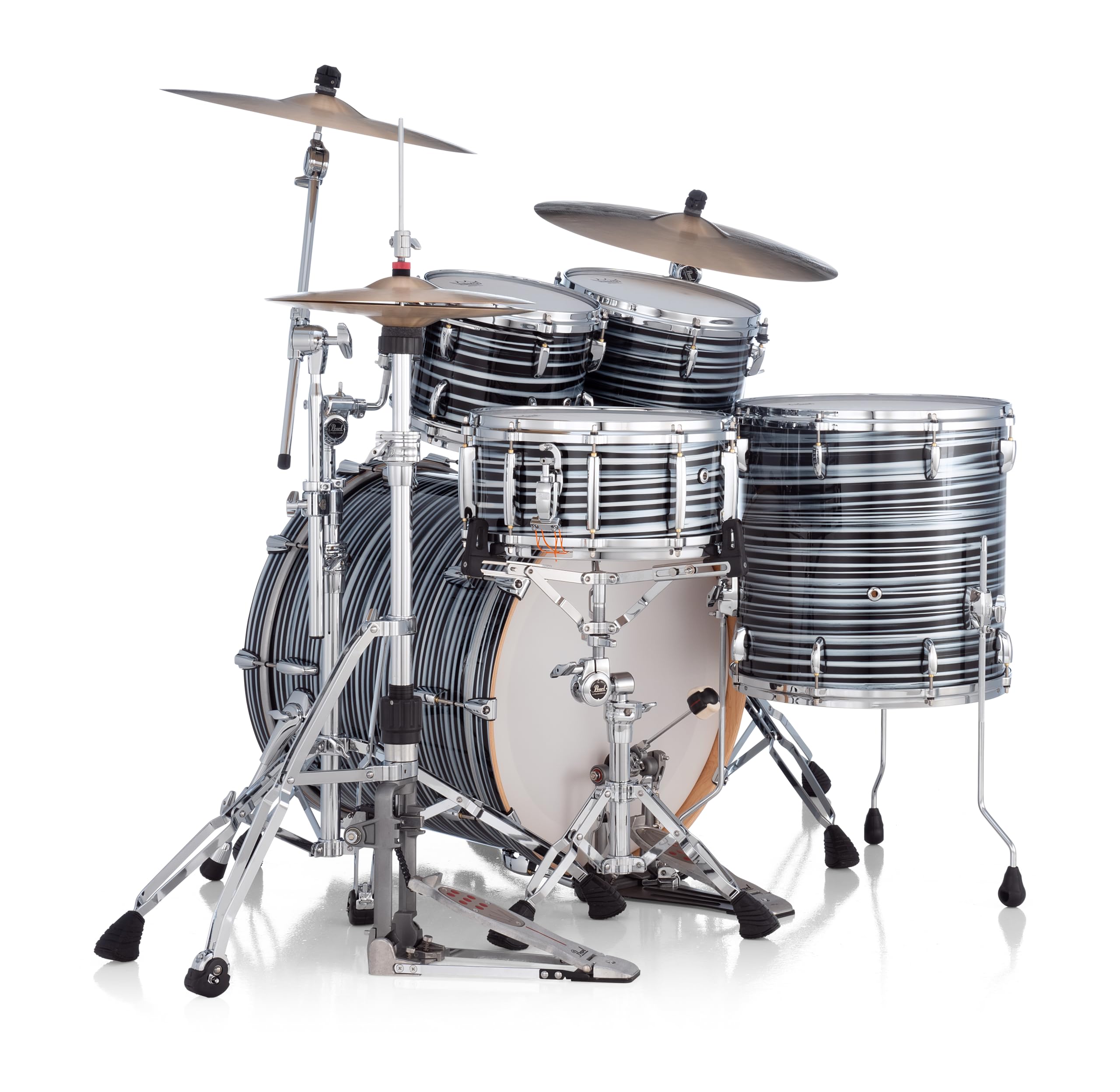 Amazon.com: Pearl Masters Maple Pure 4-PC Shell Pack Black