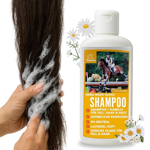 Champú para caballos 500ml I champú suave para caballos manzanilla ph neutro I cuidado del caballo pelaje…