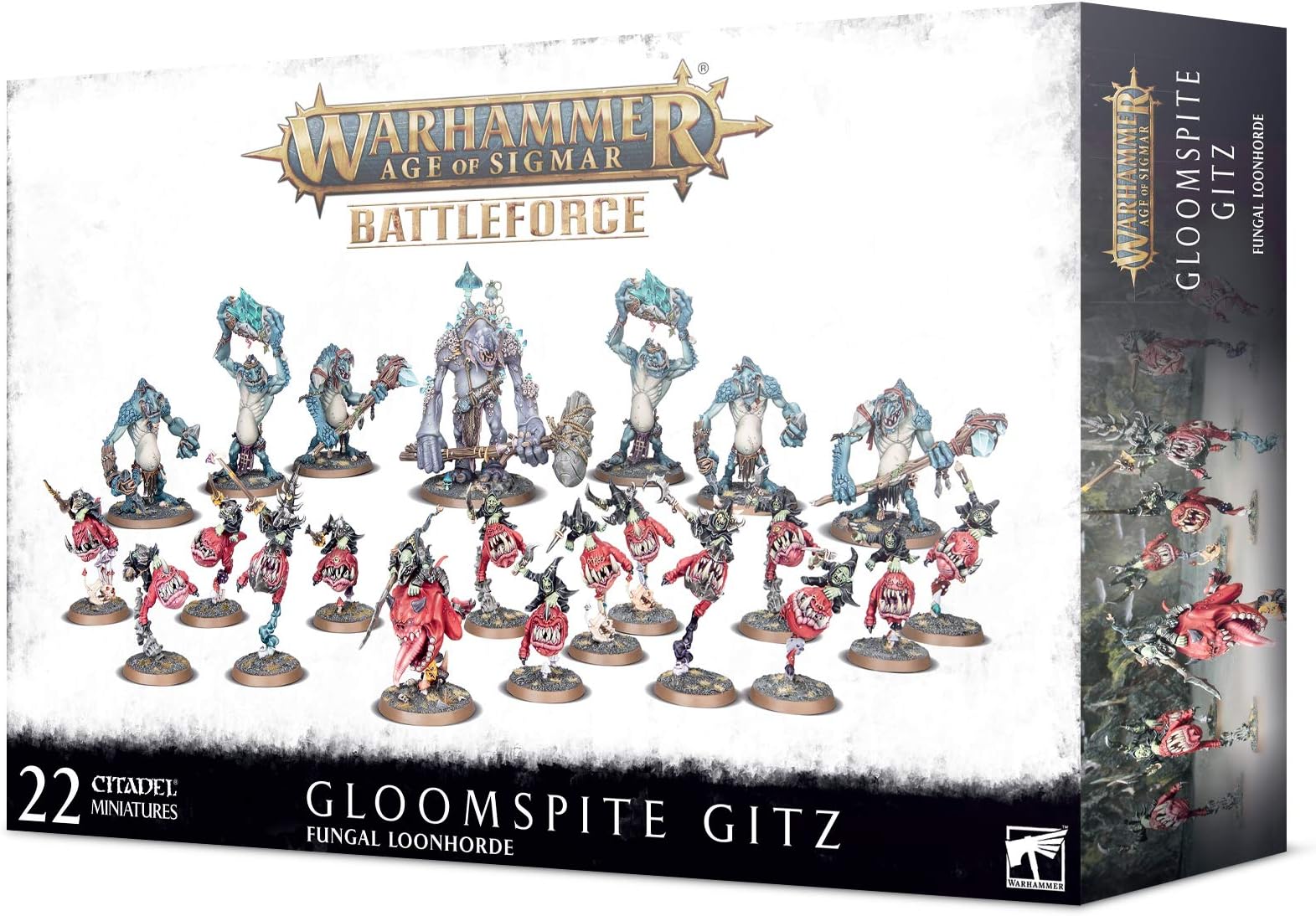 Warhammer AoS - Battleforce 2020 Gloomspite Gitz : Fungal Loonhorde