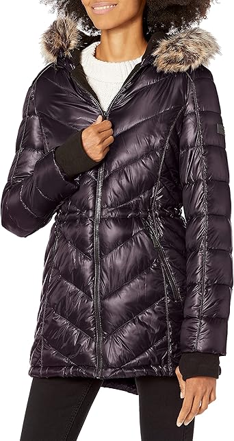 bcbg packable down jacket