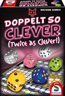 Schmidt | Doppelt so Clever | Strategy Dice Game | Ages 8+ | 1-4 Players | 30 Minutes Playing Time