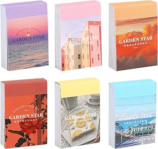 LOKIPA 300 Sheets Washi Sticker Set, Aesthetic Washi Stickers for Journaling Decorative Stickers for Scrapbooking DIY Arts Crafts