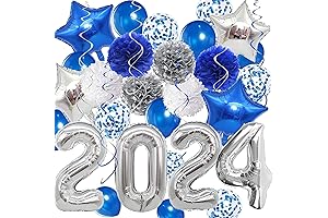 Graduation Decorations Class of 2024 Royal Blue: Enhance Your Celebration with Classy Elegance