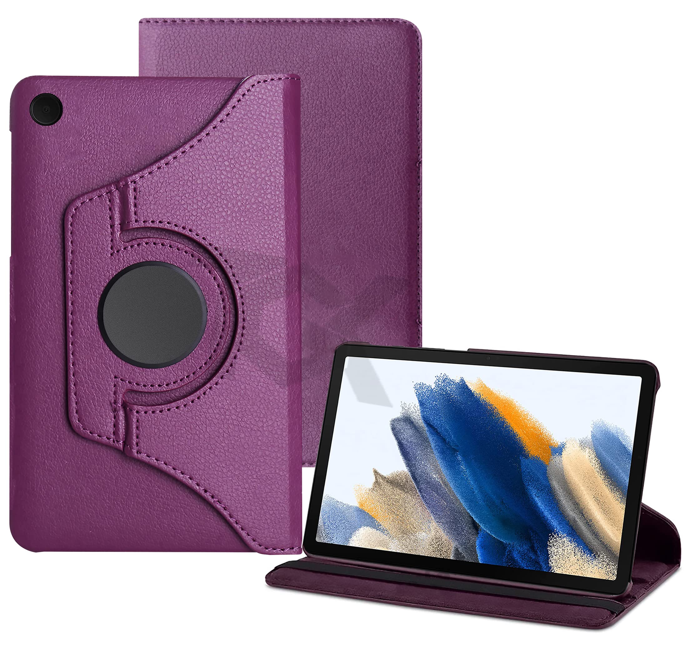 TGK Rotating Cover for Samsung Galaxy Tab A8 10.5 inch (Purple) 360 Degree Leather Stand Case (B09YQ6VVJ5) Amazon Price History, Amazon Price Tracker