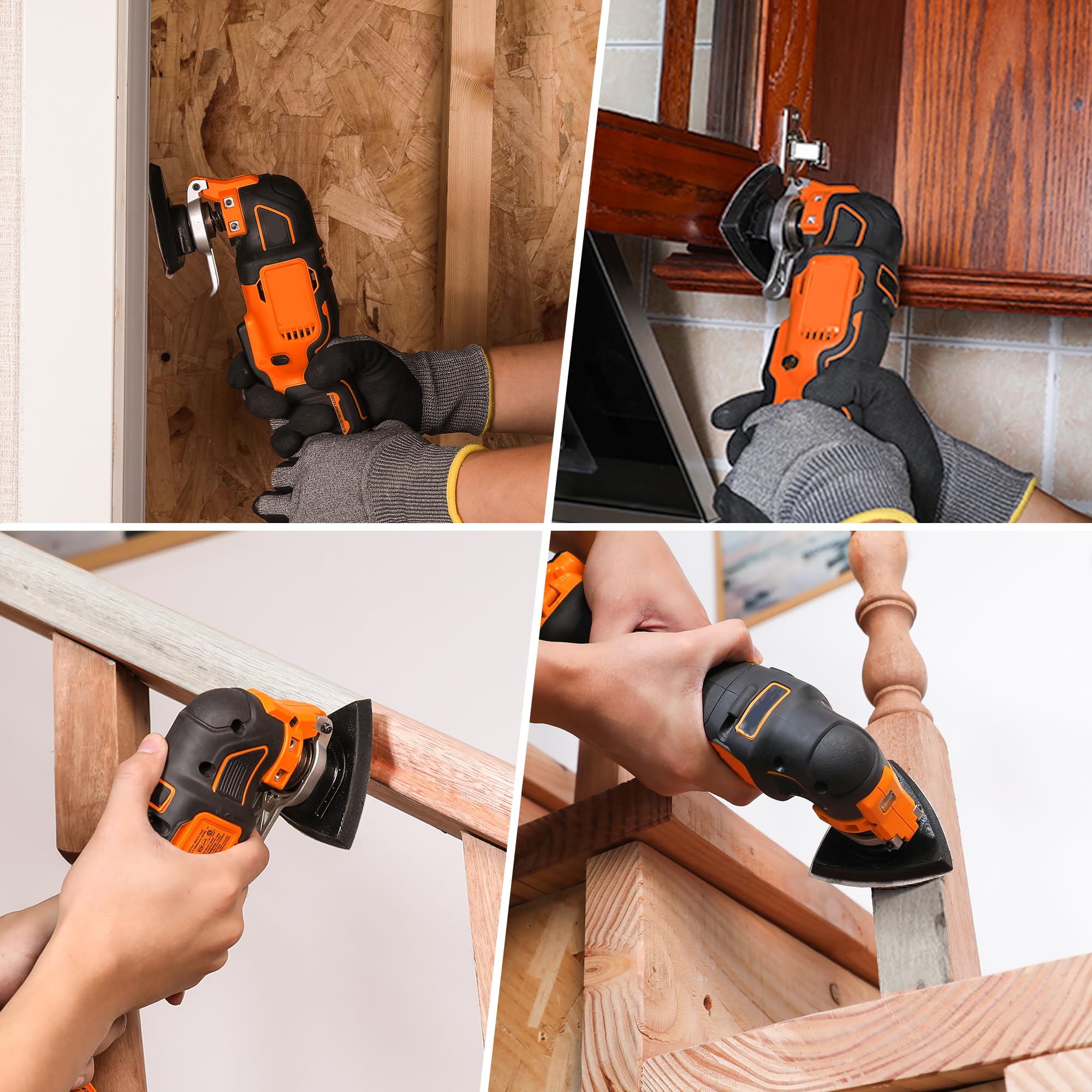 120 Dischi Abrasivi ValueMax 93x93mm - Grana 40/60/80/120/180, Per Levigatrice Mouse, Con Fori Aspirazione