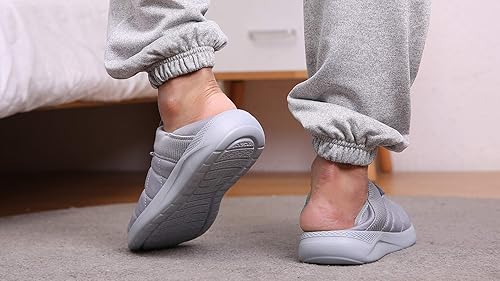 Miniatura 8 de KUBUA - Pantuflas unisex para interiores o exteriores, mocasines para jardinería