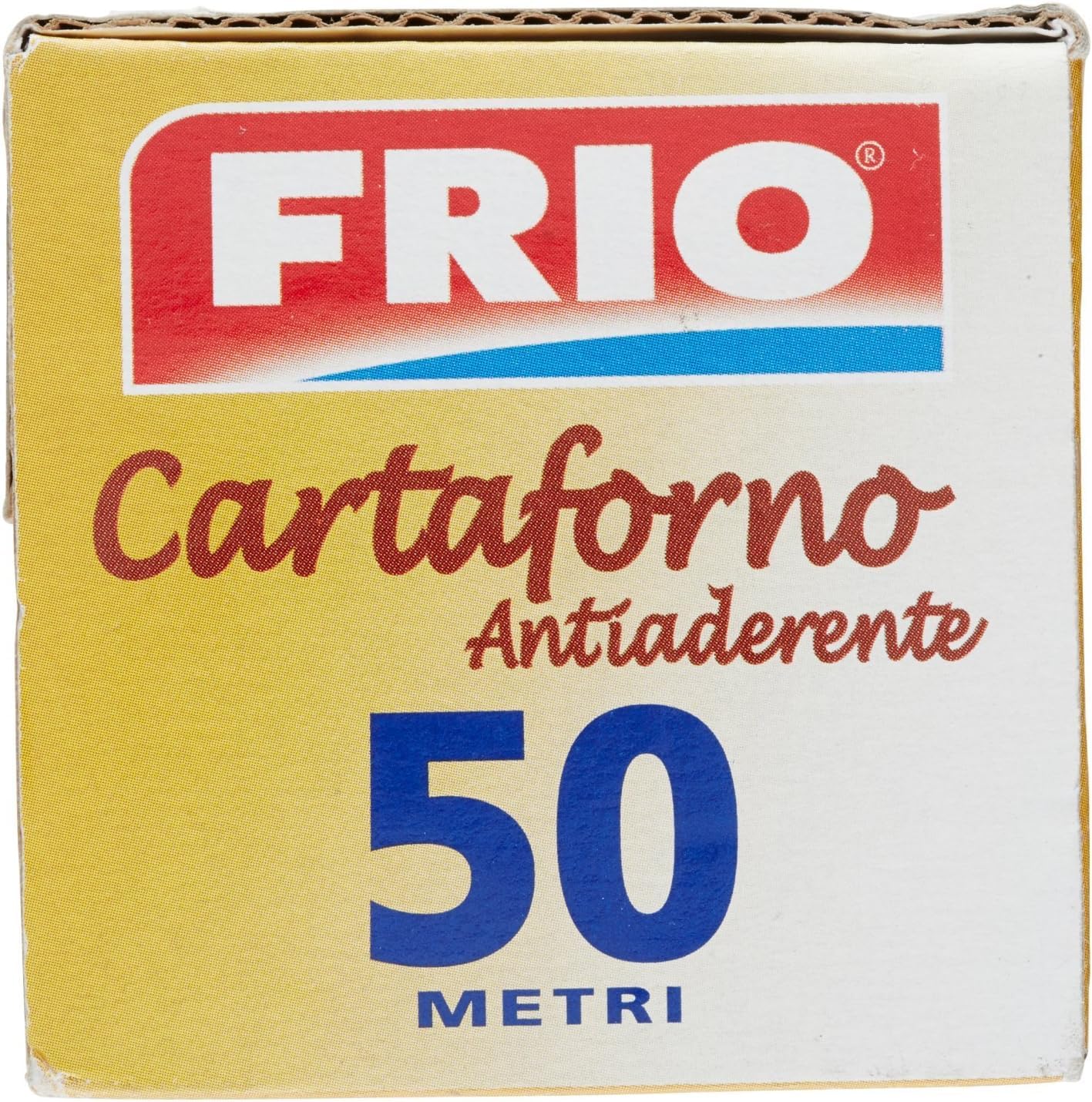 FRIO Rotolo Carta Forno 50 m x 33 cm Antiaderente Biodegradabile per Forno e Pizze