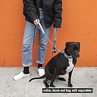 Vista 15 de BUILT Pet Nightsafe Dog Leash Medium, Pink and Gray