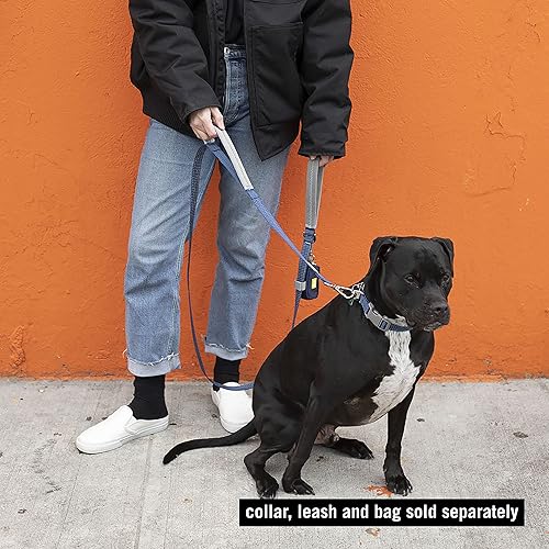 Miniatura 7 de BUILT Pet Nightsafe - Collar para perro grande, azul marino y amarillo