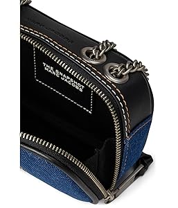 Marc Jacobs The Denim Chain Snapshot, Dark Wash: Handbags