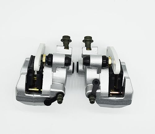 Miniatura 4 de Carbman Juego de pinzas de freno delantero para Yamaha YFM250 YFM350 YFM400 YFM450 YFM660 para Honda TRX250EX TRX300EX TRX400EX para Suzuki Vinson