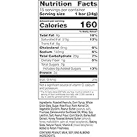 Vista 3 de Nature Valley Barras de granola de nueces dulces y saladas, maní, 15 barras, 18 onzas