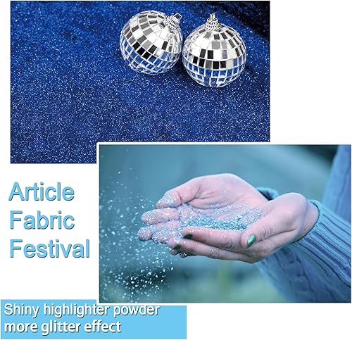 Miniatura 6 de Spray de purpurina corporal, spray de maquillaje con purpurina para ropa corporal de cabello, morado, con 1 tarro de repuestos.