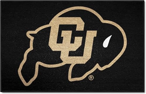 FANMATS 4088 Colorado Buffaloes Starter Mat Accent Rug 19 pulgadas x 30 pulgadas Alfombra de decoración para el hogar y tapete para fiestas