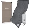 Aramish Fast Heating Pads 160W Power XL Electric Heating Pad for Back Ideal Heat Pad for Neck Shoulders Cramps Calming Heat Large Size 1 Ft x 2 Ft Auto Shut Off