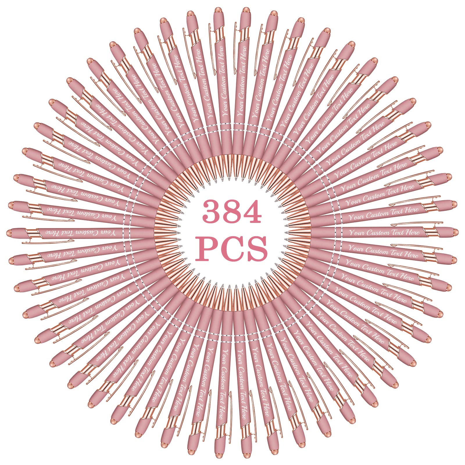 Personalized Pen Bulk with Name Free Engraving Custom Ballpoint Pens with Stylus Engraved Text Message Logo Customized Gifts