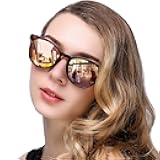 KANASTAL Polarized Sunglasses for Women Men with UV400 Classic Vintage Sun Glasses Women Fashion Trendy Horn Design Shades