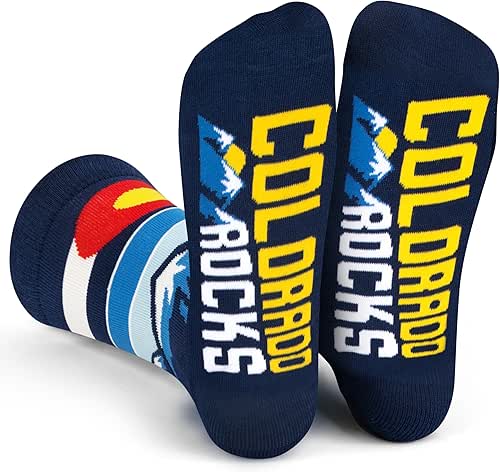 Lavley Travel and State Socks - Fun state-themed gifts for