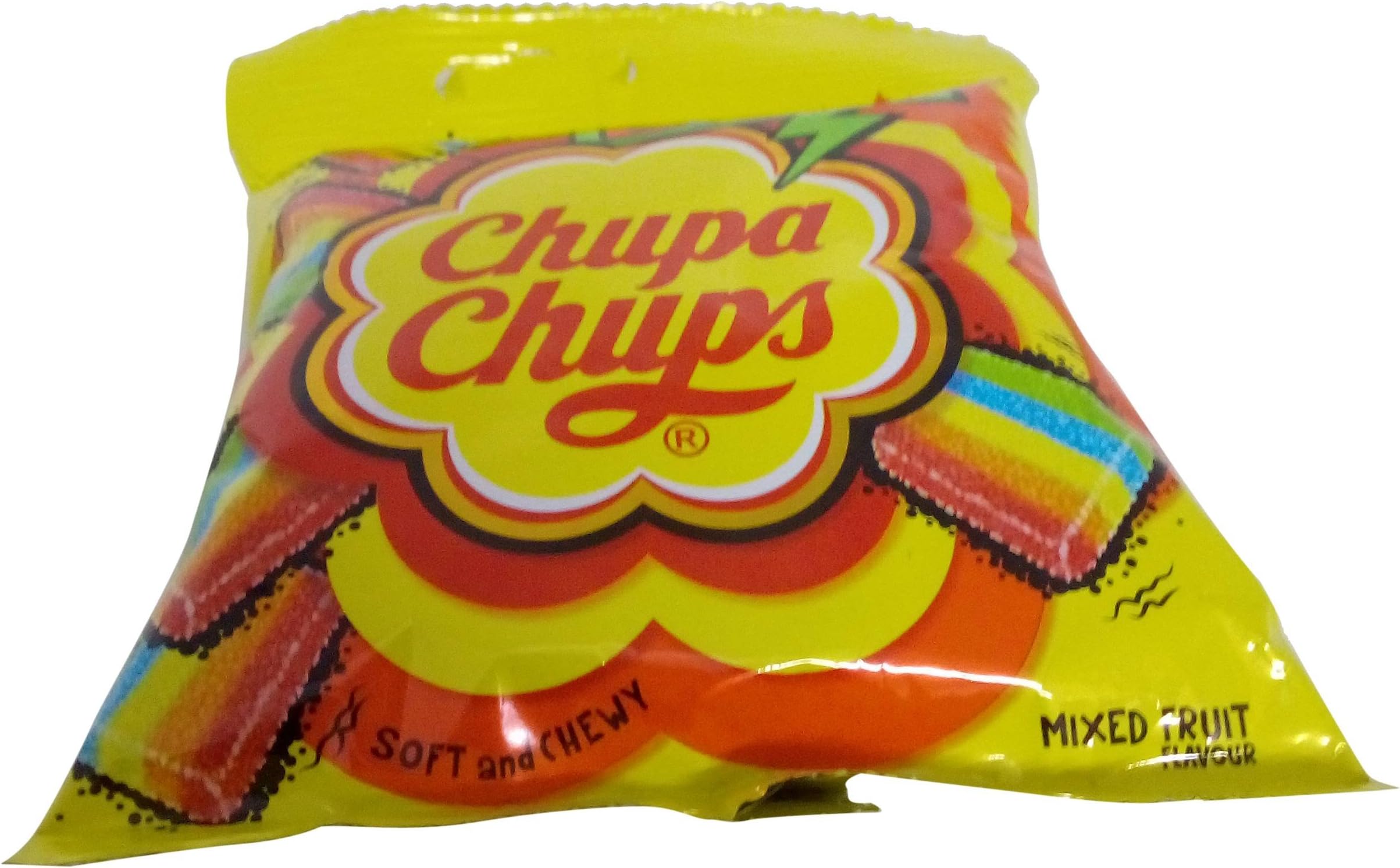 Chupa Chups Sour Bites - Mixed Fruit, 66 Grams Pack - Fruit