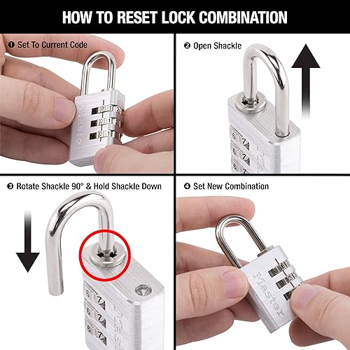 Miniatura 5 de Candado para equipaje Master Lock 630D