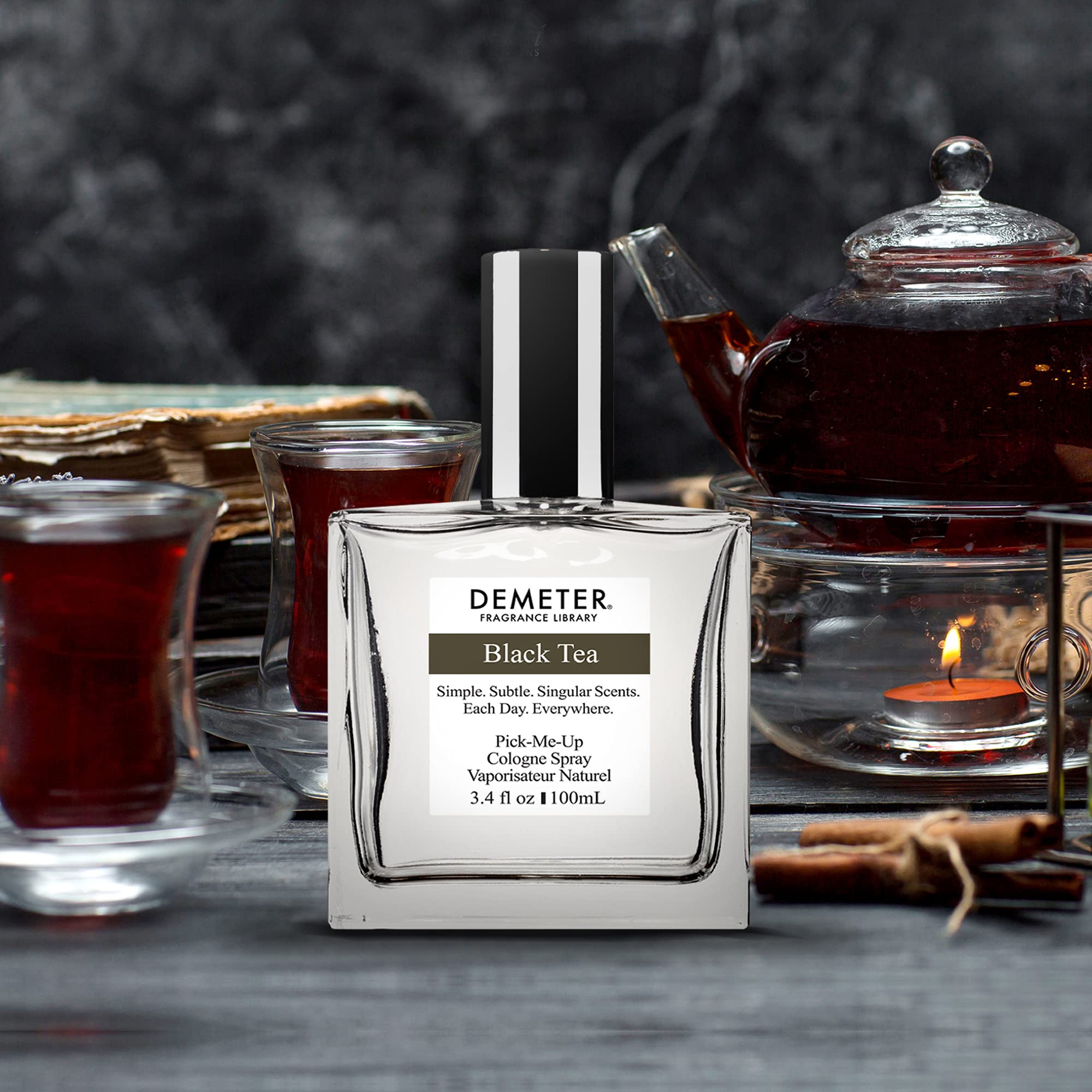 DEMETER Black Tea 3.4 Oz Cologne Spray, Perfume for Women and Men