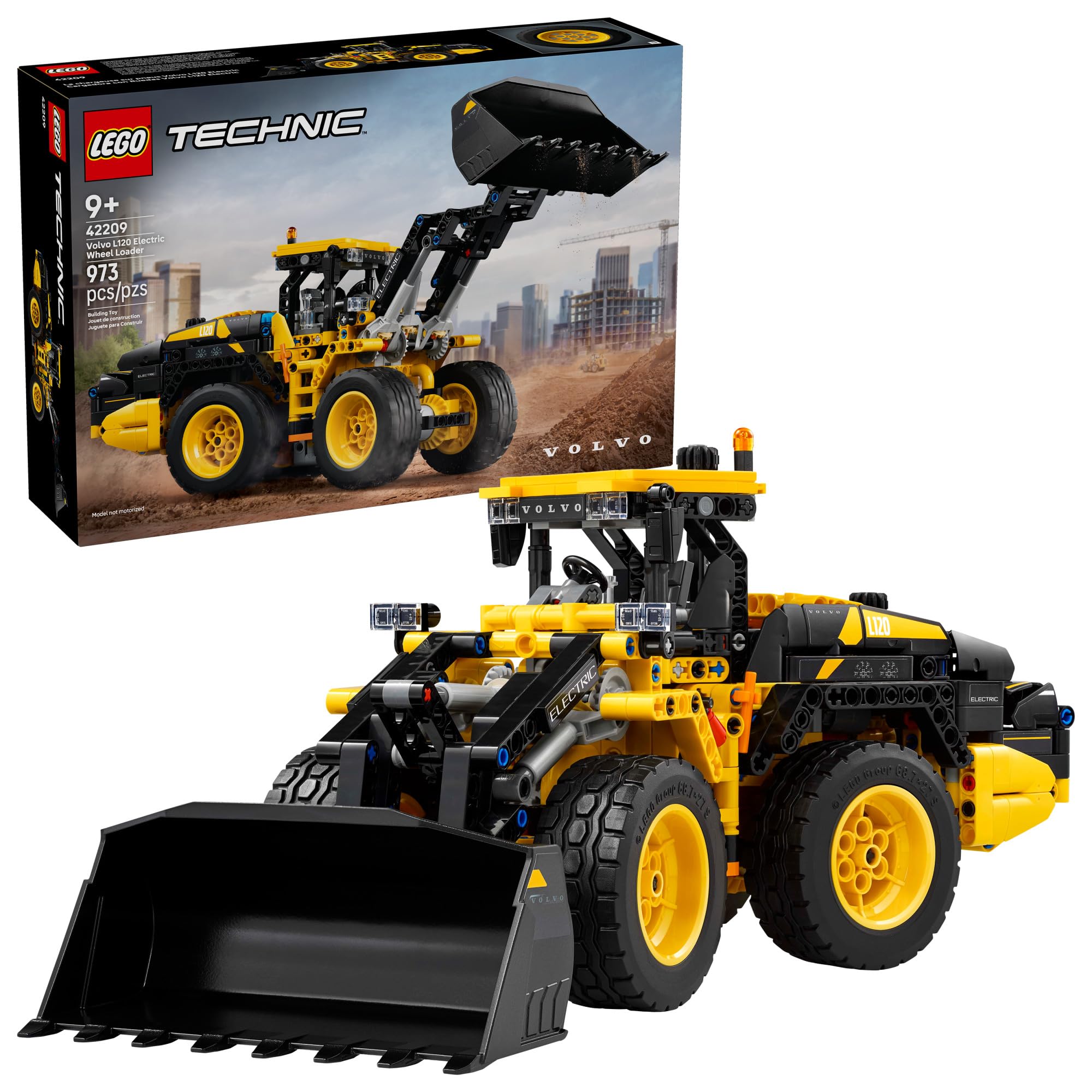 Amazon.com: LEGO Technic Volvo L120 Electric Wheel Loader