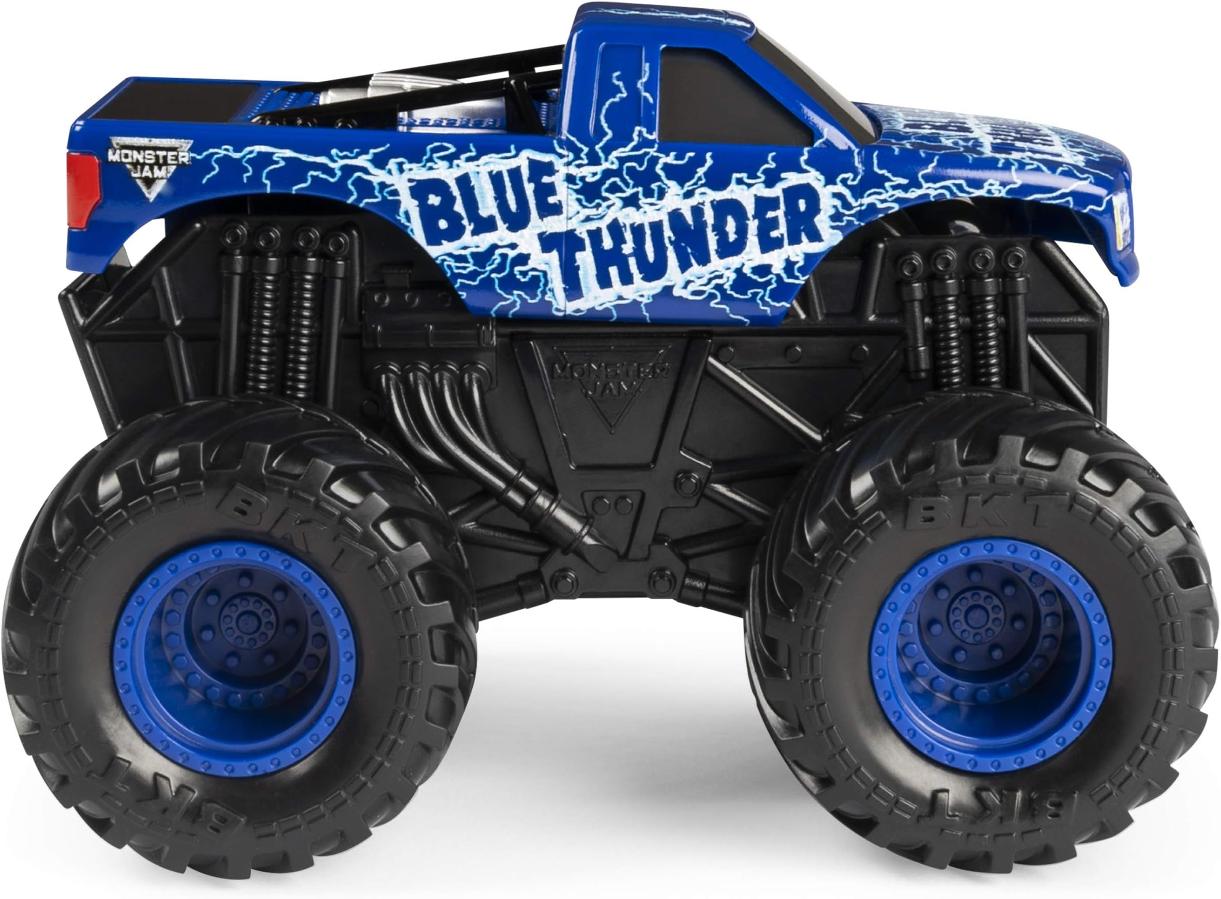 Monster Jam, Official Blue Thunder Rev ‘N Roar Monster Truck, 1: 43 Scale