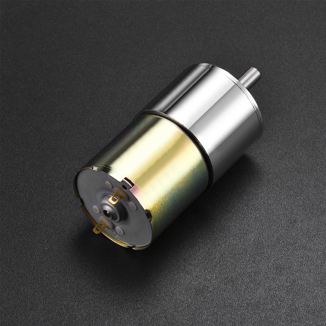 uxcell 24V DC 7RPM Gear Motor, side view
