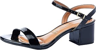 Sandalia Salto Bloco, Vizzano, Feminino