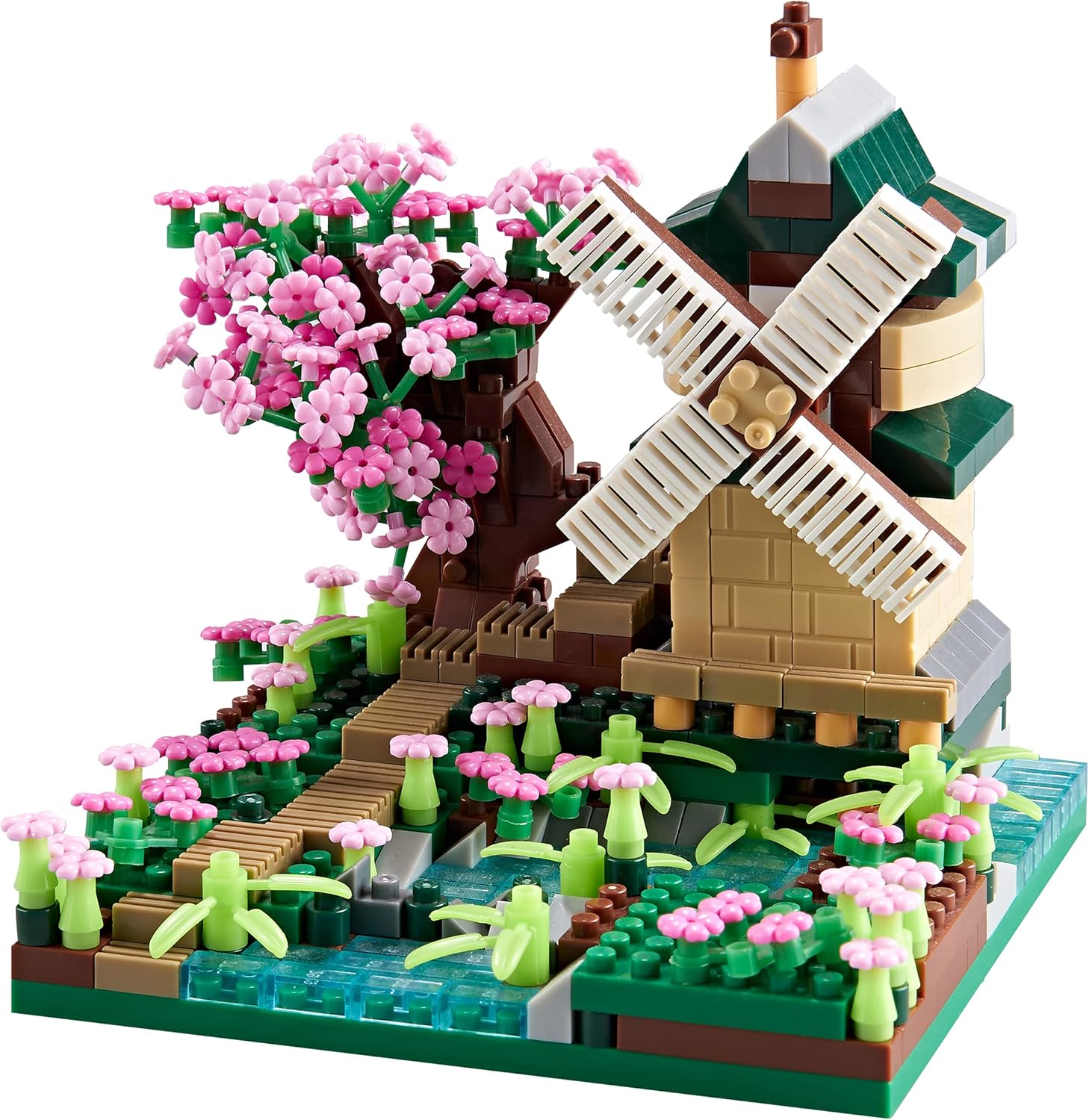 Juego de construcción LUKHANG Four Seasons Flower House Botanicle