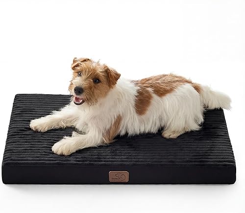 Miniatura 13 de Bedsure Cama para perros pequeños – Cama ortopédica para mascotas con funda extraíble lavable a máquina, no impermeable, alfombrilla de espuma para