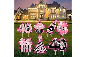 40th Birthday Yard Signs: Enchanting Decorations for a Milestone Celebration