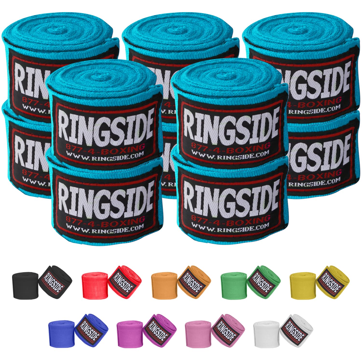 Ringside Mexican Style Boxing Hand Wraps 180"