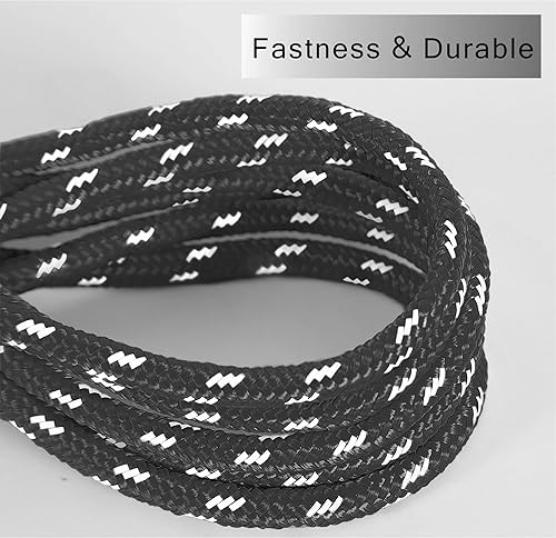 Miniatura 5 de Correa reflectante para gatos, cable para gatos de 30 pies, a prueba de escape, para caminar, patio, correa segura y duradera para jugar al aire