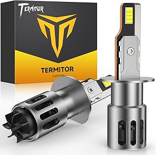 Upgraded H1 Light Bulbs, 900% Brightness with 16 CSP Chip...