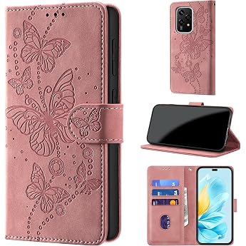 CaseGla Mobile Phone Case for Honor 200 Lite Folding Premium PU Leather Case Flip Case RFID Protection Card Slot Stand Functi