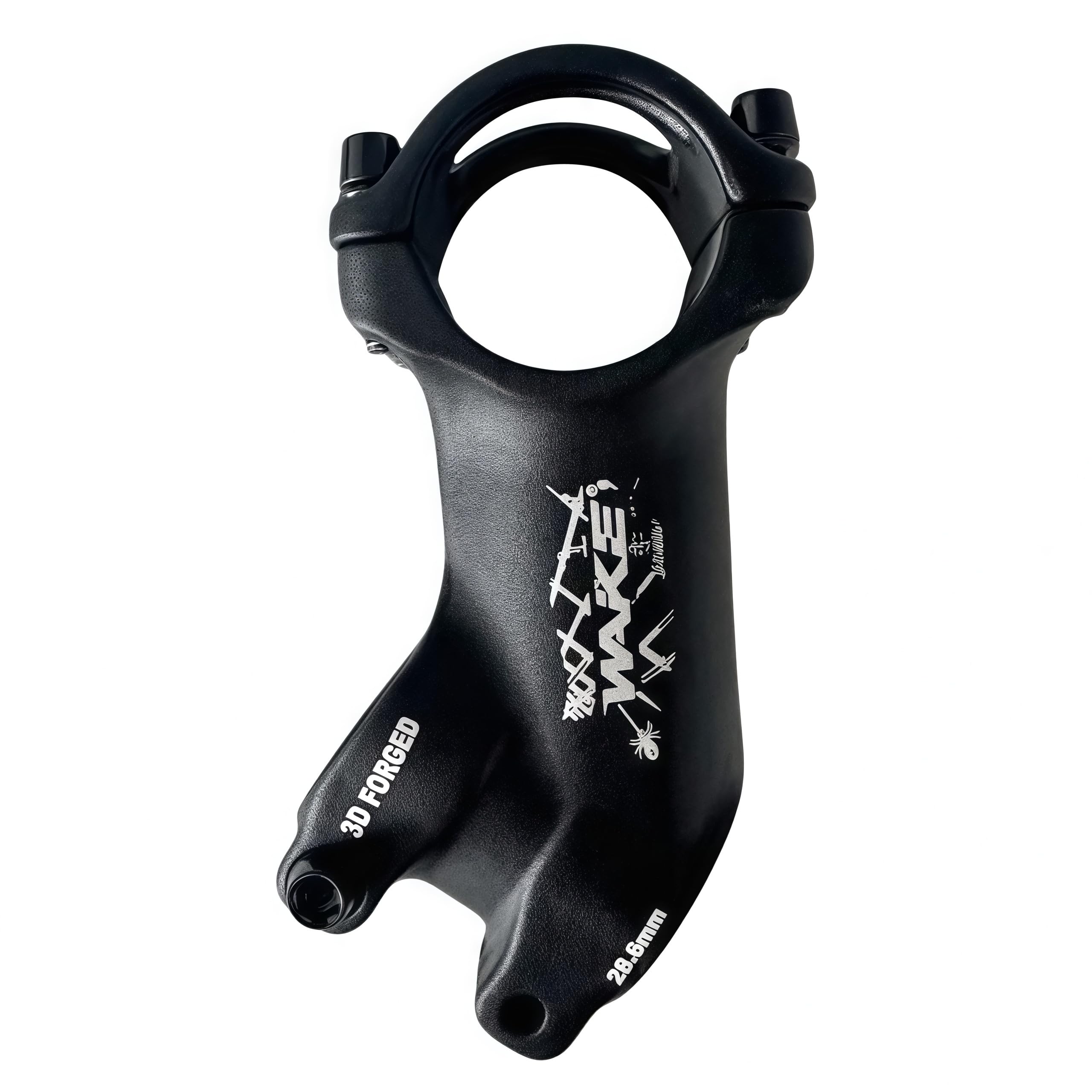 TRKIMAL 31,8 wspornik kierownicy roweru 60 mm/70 mm/80 mm/90 mm/100 mm/110 mm, 35 stopni stop aluminium, podwyższenie kierownicy do rowerów wyścigowych, górskich, MTB, BMX, kolarstwa, rowerów
