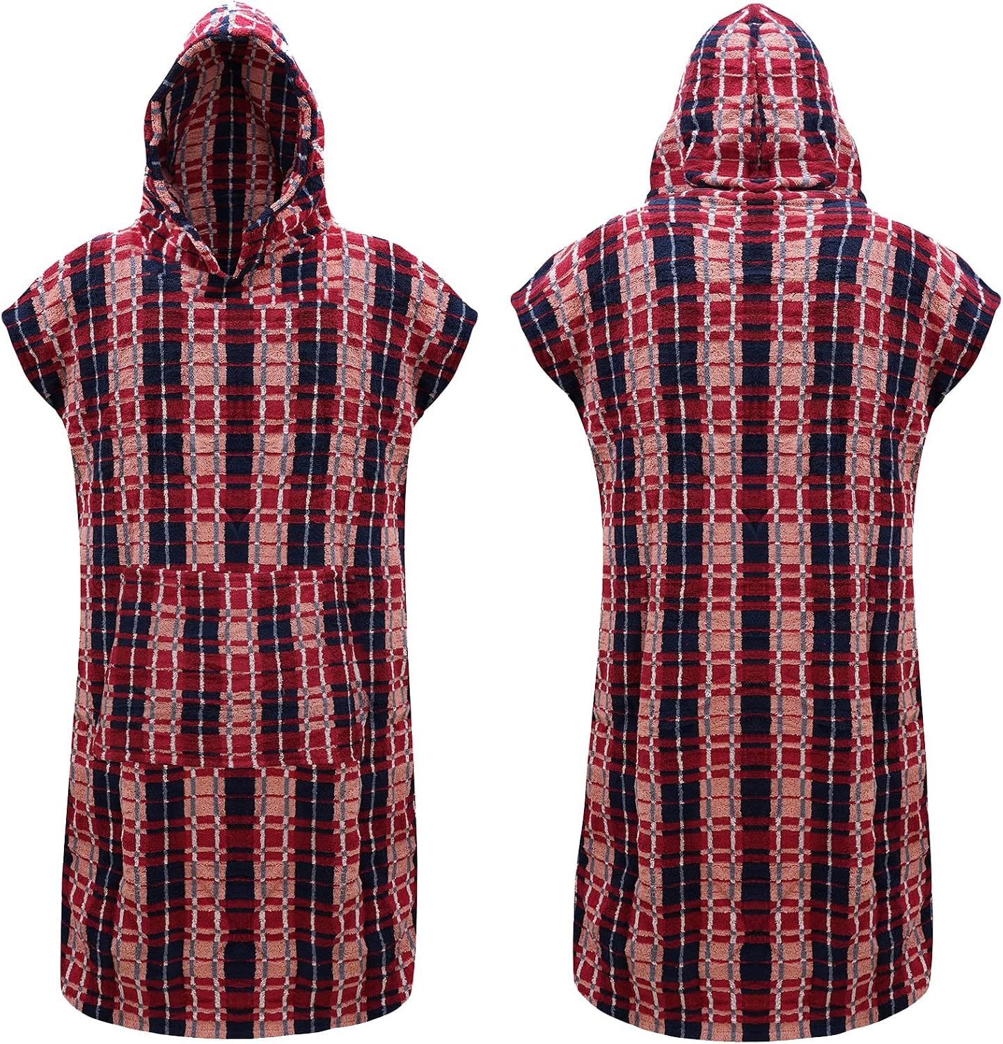 FAB-ON UK Poncho Towels Mexican Style Changing Robe for Swimming Outdoor Beach, Light Weight