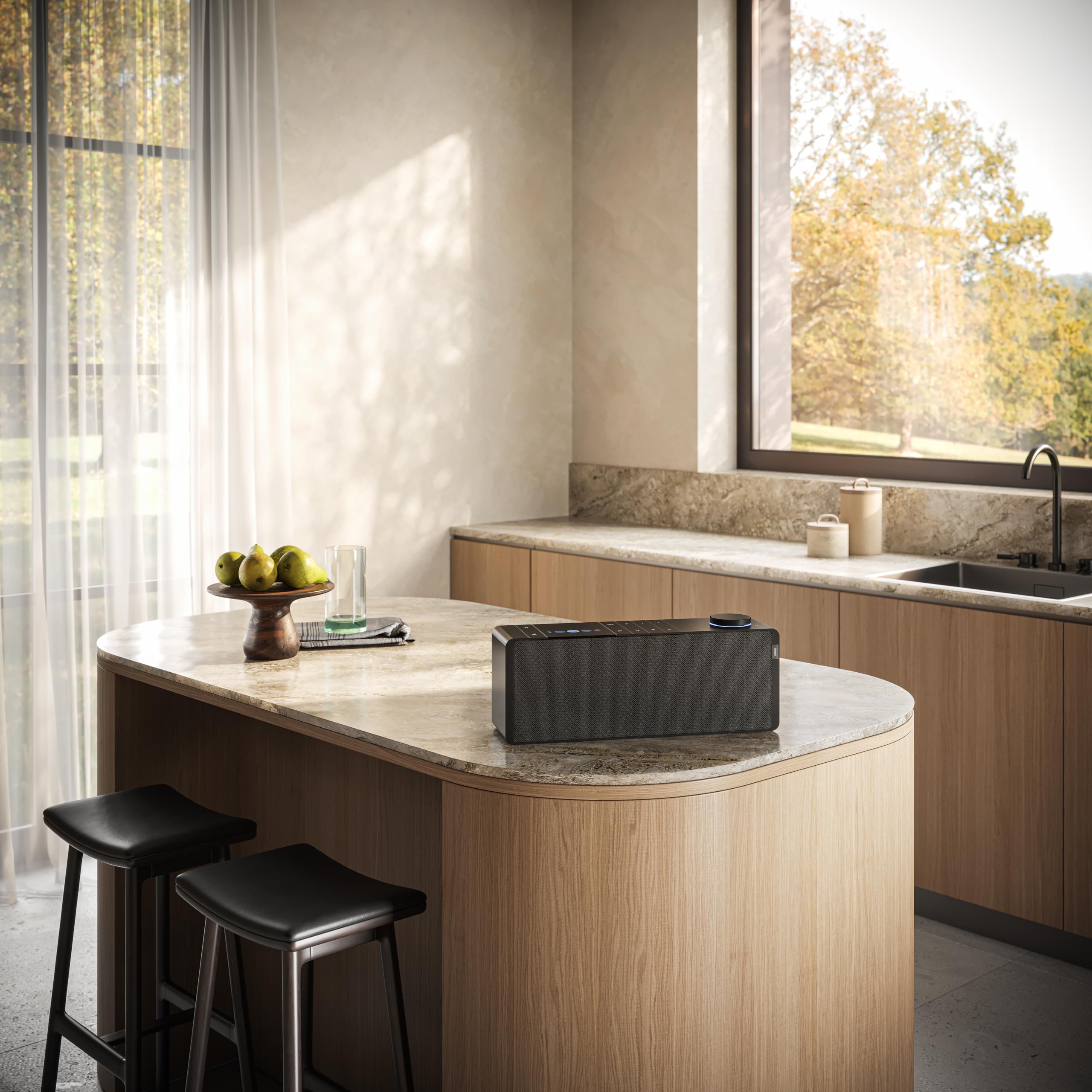 Loewe klang s1 basaltgrau, Stereo Smartradio, 80 Watt, DAB, DAB+, UKW, Audio Streaming, Bluetooth, USB, Internetradio, Digitalradio, WLAN Radio