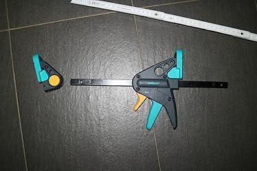 Connettore Per Morsetti Wolfcraft - Combina 2 Morsetti A Una Mano, Apertura Fino A 1.95 Metri