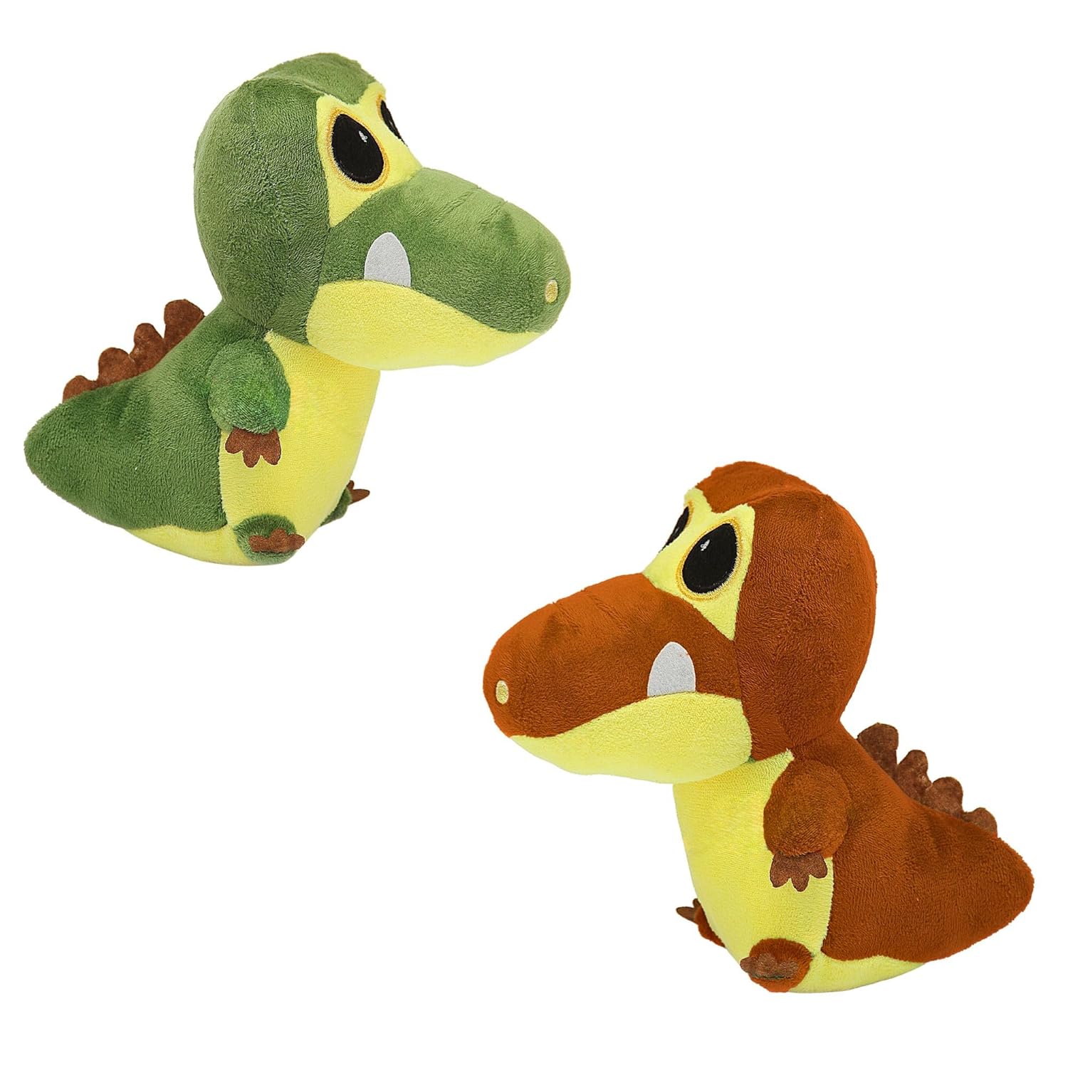 TOYTALES Stuffed Baby Gator Cute Hanging Plush Soft Toy for Girls & Boys | Stuffed Animal Soft Toy for Kids| Small Size Cute Plush Huggable Toy (Color May Vary)