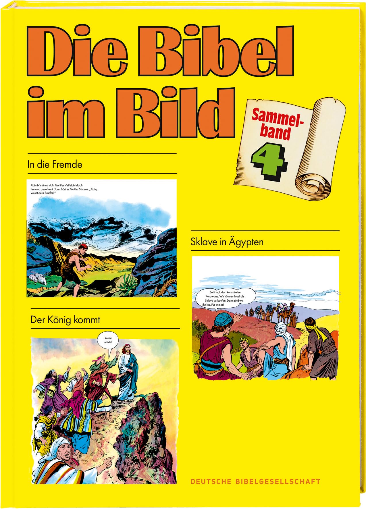Comic-Reihe „Die Bibel im Bild“. 50 Jahre-Jubiläumsausgabe. Kinderbuch-Klassiker ab 8 Jahren mit Geschichten aus dem Alten und Neuen Testament als Comics. 5 Sammelbände im Schuber